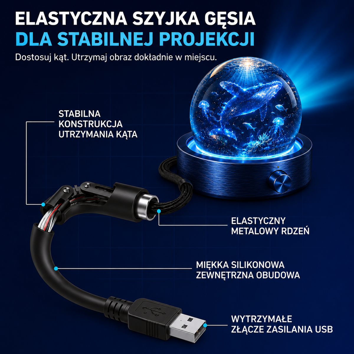 BVJ® 2026 PRO MAX 5D inteligentny projektor światła 🌎 Stwórz ponad 100 wciągających światów z kontrolą Bluetooth i efektami dźwiękowymi